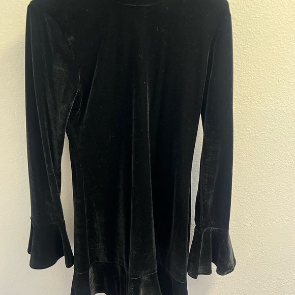 Lovers + Friends Velveteen Black Simone Dress - Picture 6 of 6